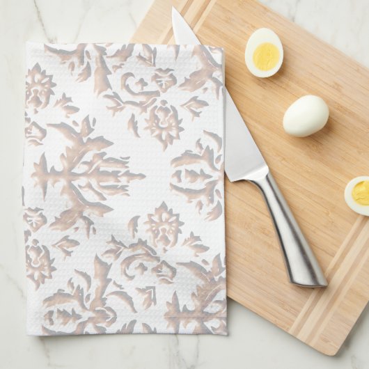 Linge De Cuisine Damas 3D (Quart Plié)