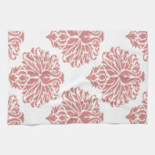 Linge De Cuisine Damas rose élégant (Horizontal)