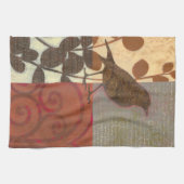 Linge De Cuisine Damask Sparrow (Horizontal)