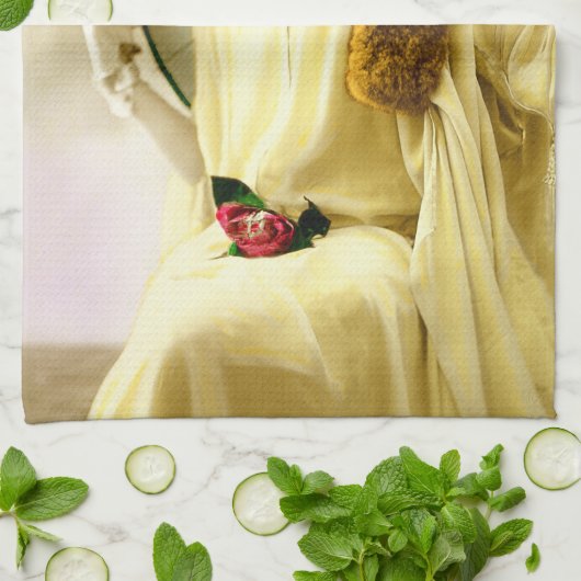 Linge De Cuisine Dame avec parasol (Plié)