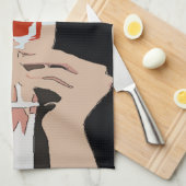 Linge De Cuisine Dame du vin (Quart Plié)