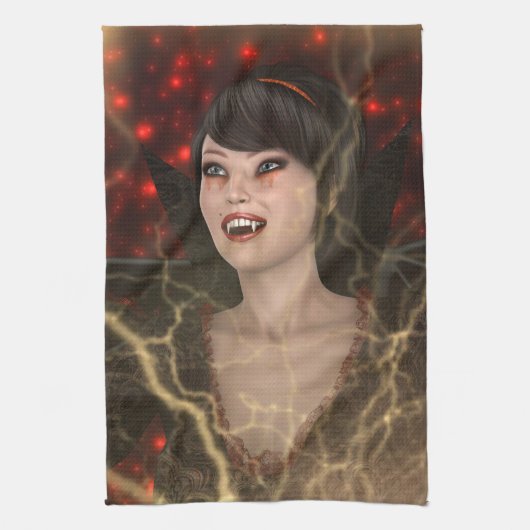 Linge De Cuisine Dame Vamp (Vertical)