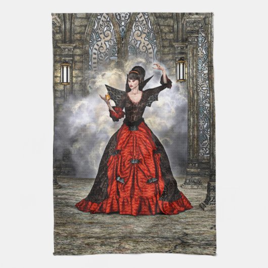 Linge De Cuisine Dame Vamp (Vertical)