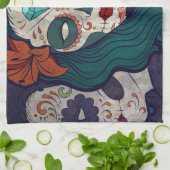 Linge De Cuisine Dames crâniennes (Plié)