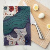 Linge De Cuisine Dames crâniennes (Quart Plié)