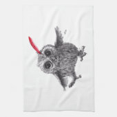 Linge De Cuisine Dancing Owl (Vertical)