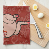 Linge De Cuisine Dancing Pig Antique Cute Danseuse (Quart Plié)