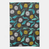 Linge De Cuisine Dandelion de printemps Fleurs et design Feuille (Vertical)