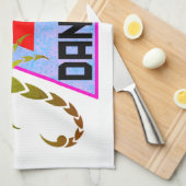 Linge De Cuisine Danger (Quart Plié)