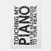 Linge De Cuisine Danger de piano (Vertical)
