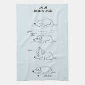 Linge De Cuisine Dans l'âge d'un chien (Vertical)
