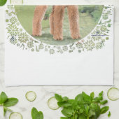 Linge De Cuisine Dans le jardin (Plié)