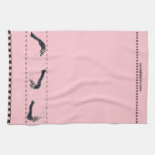 Linge De Cuisine Dans le Pilates rose établissez (Horizontal)