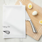 Linge De Cuisine "Dans mon ère de cuisson" Whisk Hand Draetch (Quart Plié)