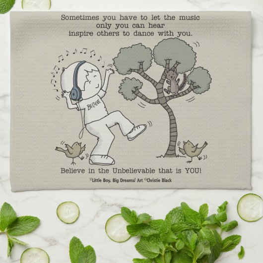 Linge De Cuisine Danse (Plié)