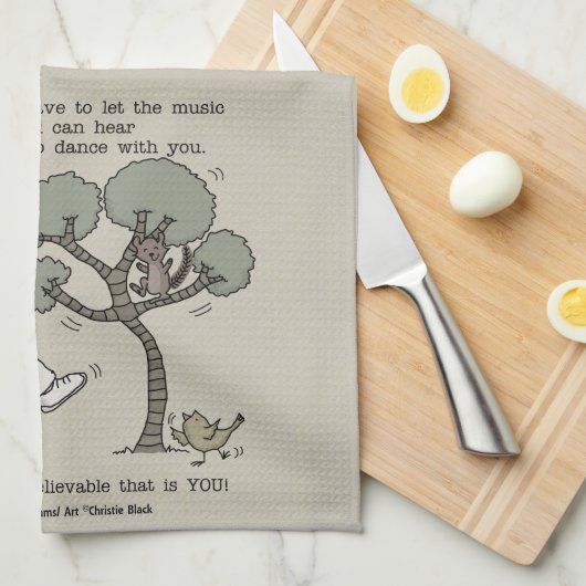 Linge De Cuisine Danse (Quart Plié)