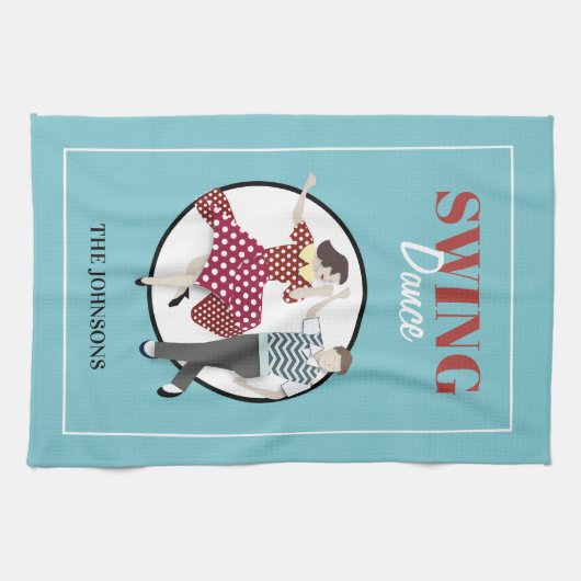 Linge De Cuisine Danse à voile (Horizontal)