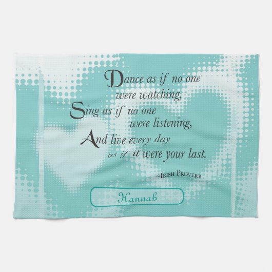 Linge De Cuisine Danse, Cadeau, Hannah (Horizontal)