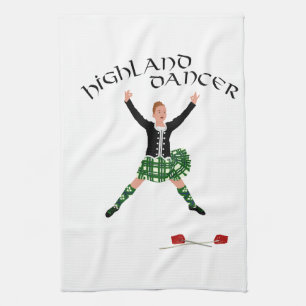 Linge De Cuisine Danseur à l'épée écossais - Ghillie Callum