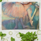 Linge De Cuisine Danseurs dans un paysage par Edgar Degas (Plié)