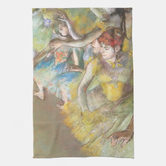 Linge De Cuisine Danseurs de ballet sur scène par Edgar Degas (Vertical)