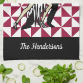 Linge De Cuisine Danseurs de tango (Plié)