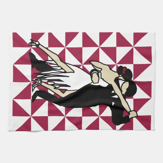 Linge De Cuisine Danseurs de tango (Horizontal)