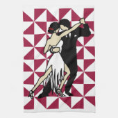 Linge De Cuisine Danseurs de tango (Vertical)