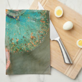 Linge De Cuisine Danseurs en vert par Edgar Degas (Quart Plié)