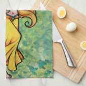 Linge De Cuisine Danseuse du ventre de Golden (Quart Plié)