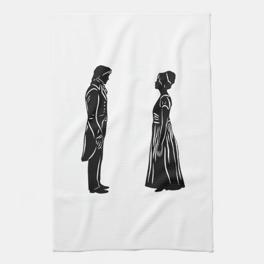 Linge De Cuisine Darcy et Lizzy Silhouette (Vertical)