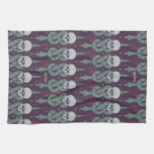 Linge De Cuisine Dark Mark Geometric Icon Pattern (Horizontal)