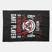 Linge De Cuisine Darts - Joueur de fléchettes le plus Okayest du mo (Horizontal)