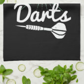 Linge De Cuisine Darts - Jouons aux fléchettes (Plié)
