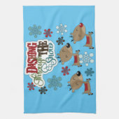 Linge De Cuisine Dashing Lance La Neige (Vertical)