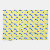 Linge De Cuisine Dauphin bleu vif Dauphin Océan Carton (Horizontal)