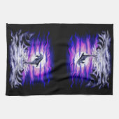 Linge De Cuisine Dauphin clair de lune (Horizontal)