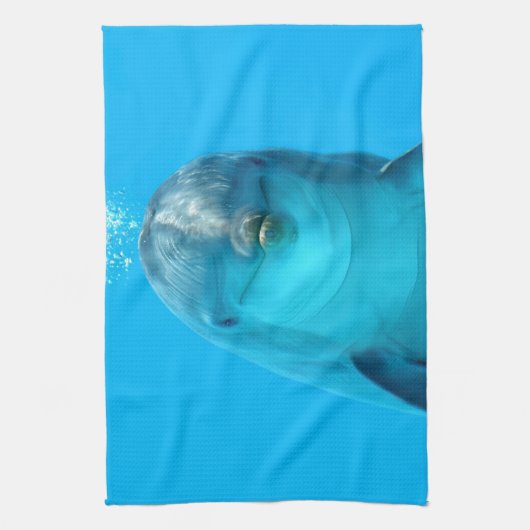 Linge De Cuisine Dauphin de sourire (Vertical)