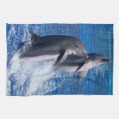 Linge De Cuisine Dauphins (Horizontal)