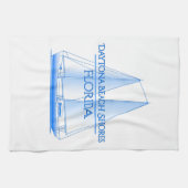 Linge De Cuisine Daytona Beach Shorts Côtes Voile nautique (Horizontal)