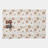 Linge De Cuisine De mignons amis dachshund (Horizontal)