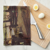 Linge De Cuisine De Ruijterkade in Amsterdam par Vincent van Gogh (Quart Plié)