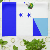 Linge De Cuisine de symbole de drapeau de pays du Honduras (Plié)
