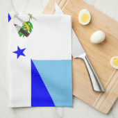 Linge De Cuisine de symbole de drapeau de pays du Honduras (Quart Plié)