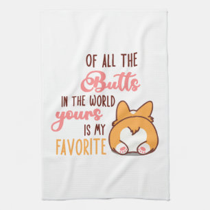 Linge De Cuisine De Toutes Les Fesses Du Monde La Tienne Est Ma Pré