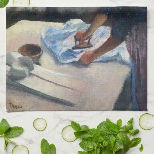 Linge De Cuisine Deas Femme De Repassage (Plié)