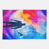 Linge De Cuisine Debout dans les couleurs (Horizontal)