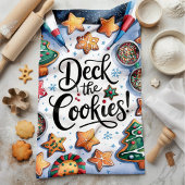 Linge De Cuisine Deck The Cookies Noël