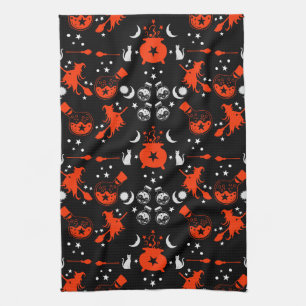 Linge De Cuisine Décor cadeau de nuit sorcière