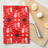 Linge De Cuisine Décor camping Caravan (Quart Plié)